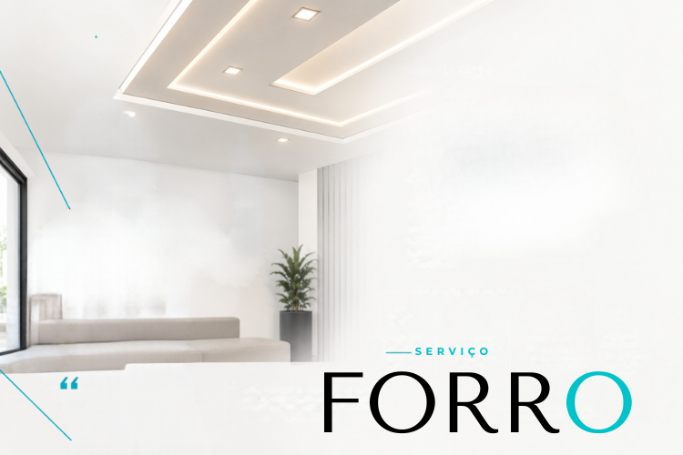 Forro em gesso Gessato Home Decor