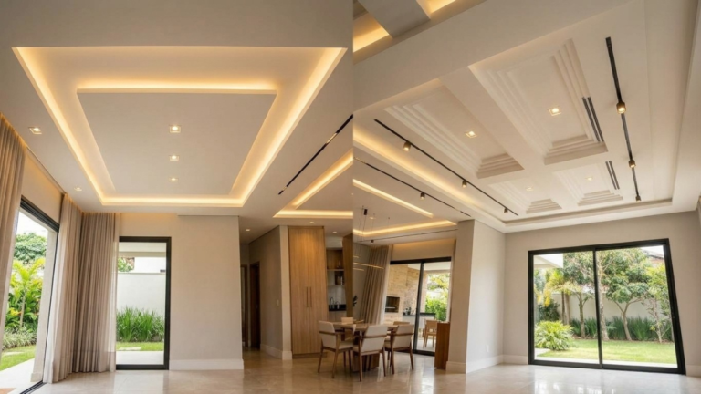 SANCA DE GESSO: TIPOS E DIFERENÇAS