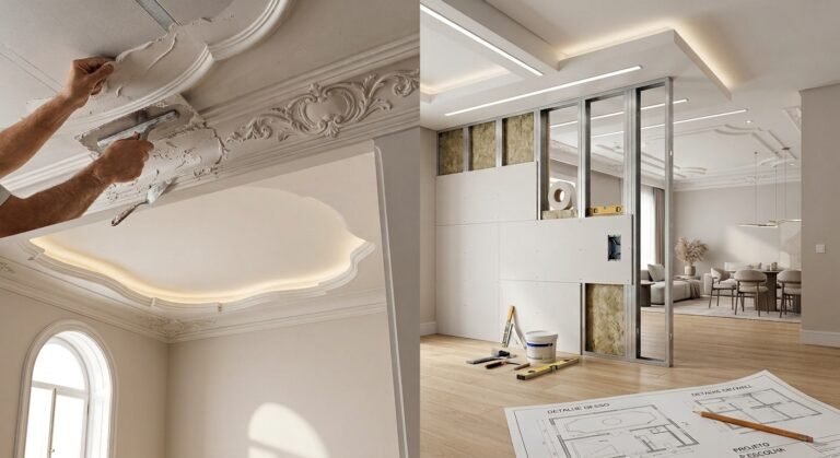 GESSO OU DRYWALL: QUAL É A MELHOR OPÇÃO PARA SUA OBRA?